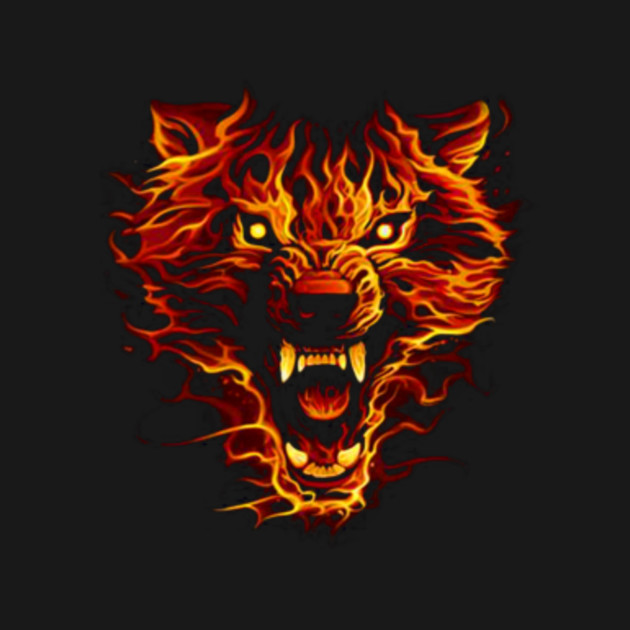 fire wolf christmas gifts t shirt teepublic christmas baseball tees