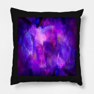 Purple Blue & Black Watercolor Graphic Art Gift Design Print Pattern Cell Phone Covers & More! Pillow