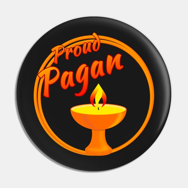 Proud Pagan Pin by IAmUU