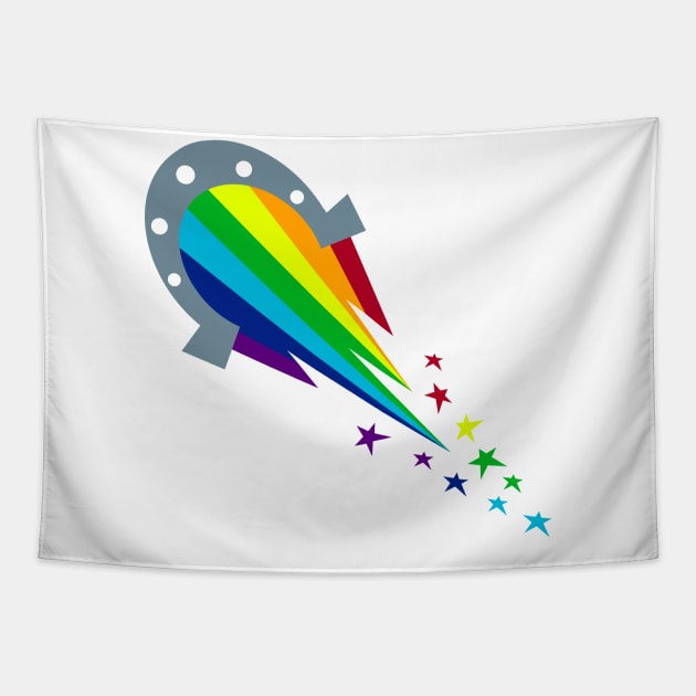 My little Pony - Equestria Girls - The Rainbooms Logo (Rainbow Rocks) V2 Tapestry by ariados4711