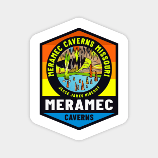 Meramec Caverns Missouri Jesse James Magnet