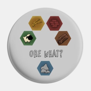 Settlers of Catan - Ore what? Pin