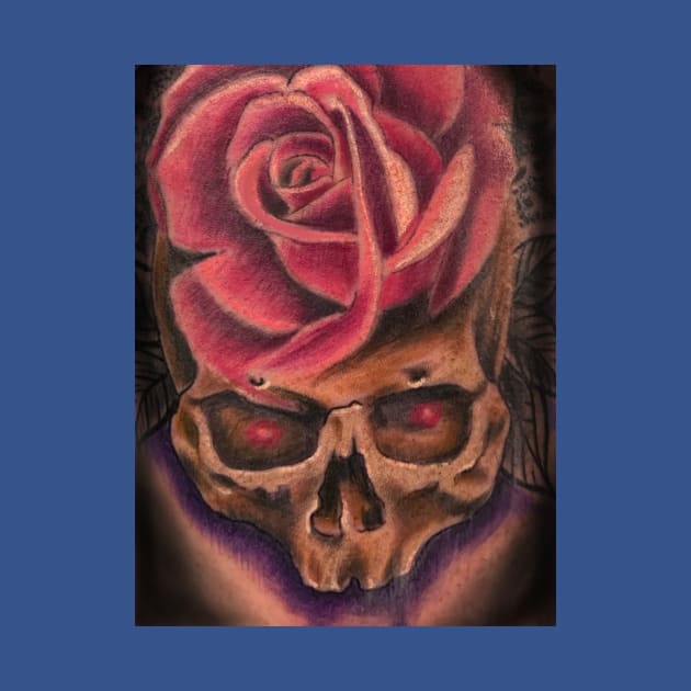 Skull Rose morph by Darinstats