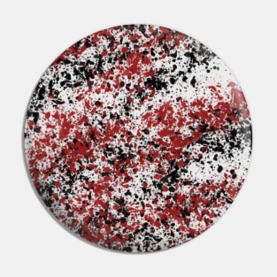 Abstract Paint Splatter (Red) Pin