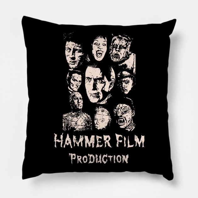 Hammer Film Pillow by GiGiGabutto