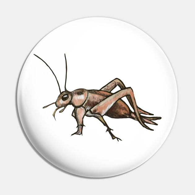 Cricket Pin by shehitsback