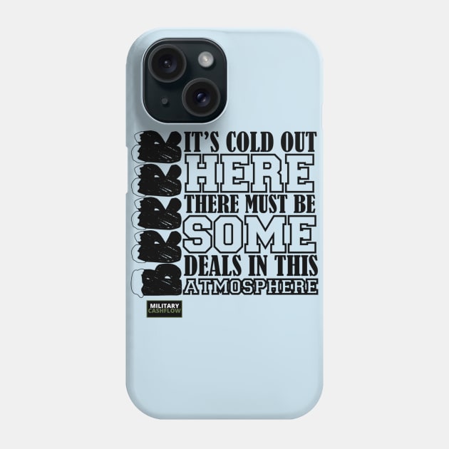 Brrrr Series: Bubble Phone Case by Military Cashflow