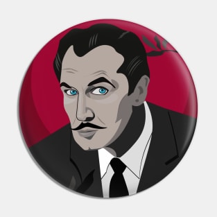 Vincent Price Pin