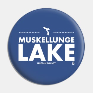 Lincoln County, Wisconsin - Muskellunge Lake Pin