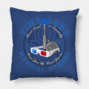 Time Lord Medical School 10 Pillow