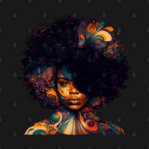 afro vintage style by teehood