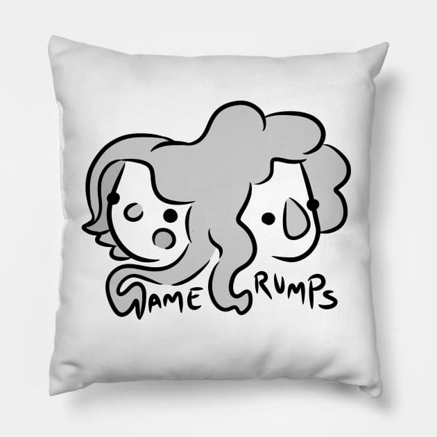 Game Grumps Pillow by Jossly_Draws