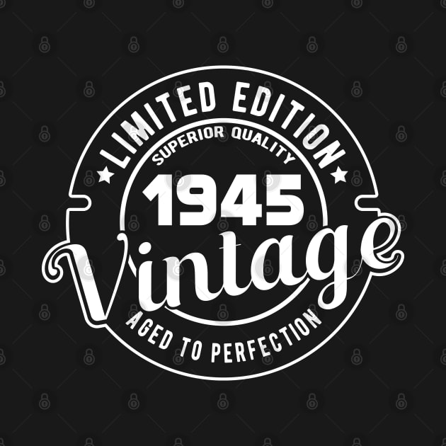 1945 VINTAGE - BIRTHDAY GIFT by KC Happy Shop