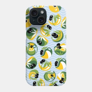 Olives pattern texture Phone Case