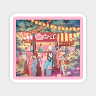 The Japanese Summer festival Magnet