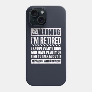 Retirement Design For Men Women Retiree Retired Retirement Phone Case