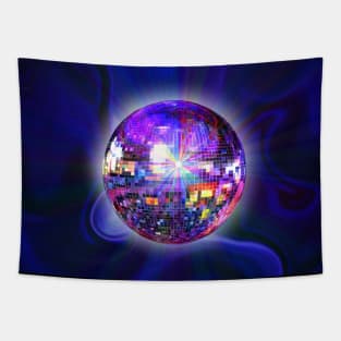 Disco Sparkling Planet of the Universe Tapestry