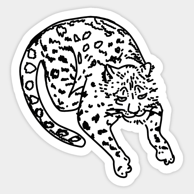 Leopard Outline