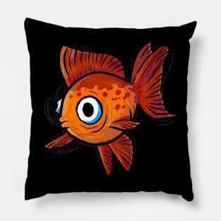 goldfish cute Pillow