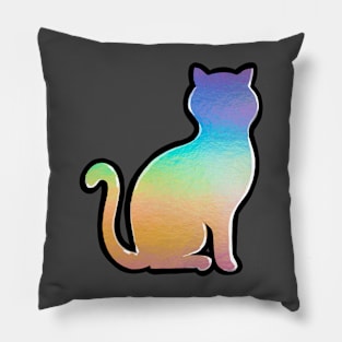 cat vibes Pillow