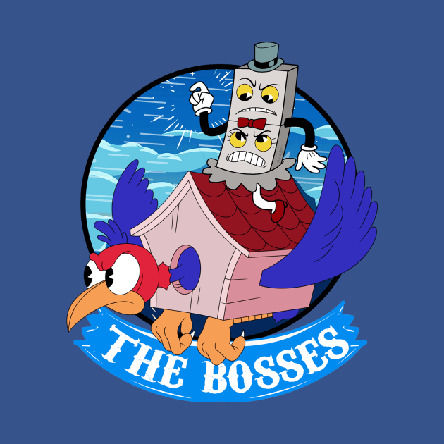 THE BOSSES by theanomalius_merch