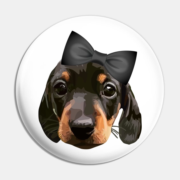 Dachshund Pin by thedailysoe