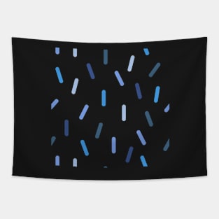 Sprinkle Confetti Blue Chunkies Tapestry