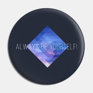 LowPoly Texture Galaxy Pin