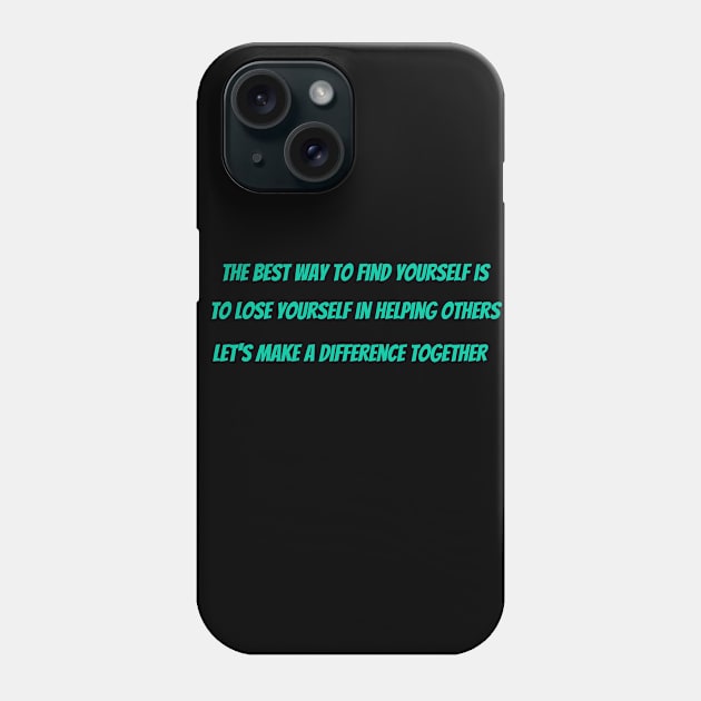 Dear Person Behind Me Phone Case by Quotigner