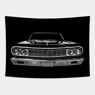 1964 Chevy Chevelle - black Tapestry