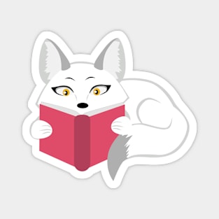 Reading Fox Magnet