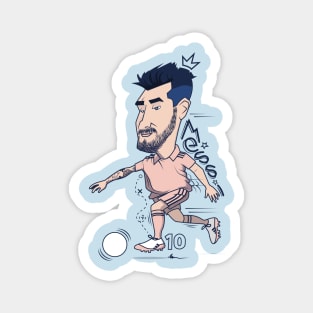 Messi Caricature Magnet