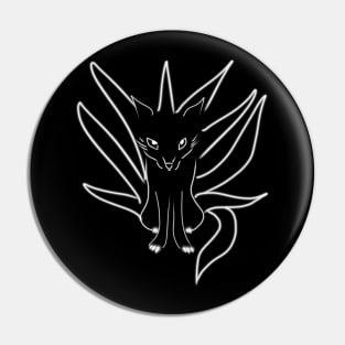 Nine Tailed Fox BNW Pin