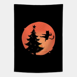 Christmas Kung Fu Tapestry