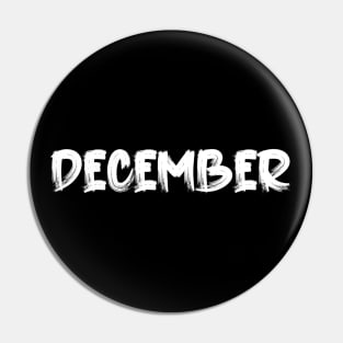 december Pin