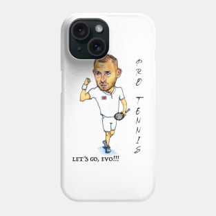 Dan Evans caricature Phone Case