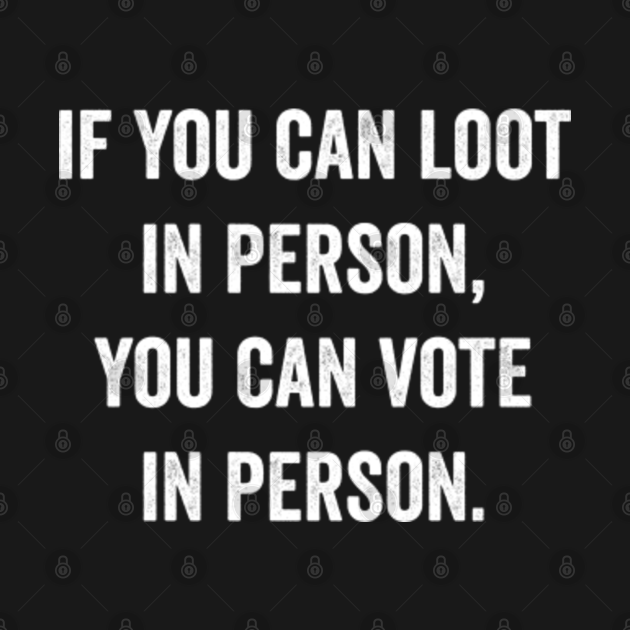 if you do it for the loot shirt