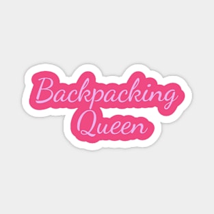 Backpacking Queen Magnet