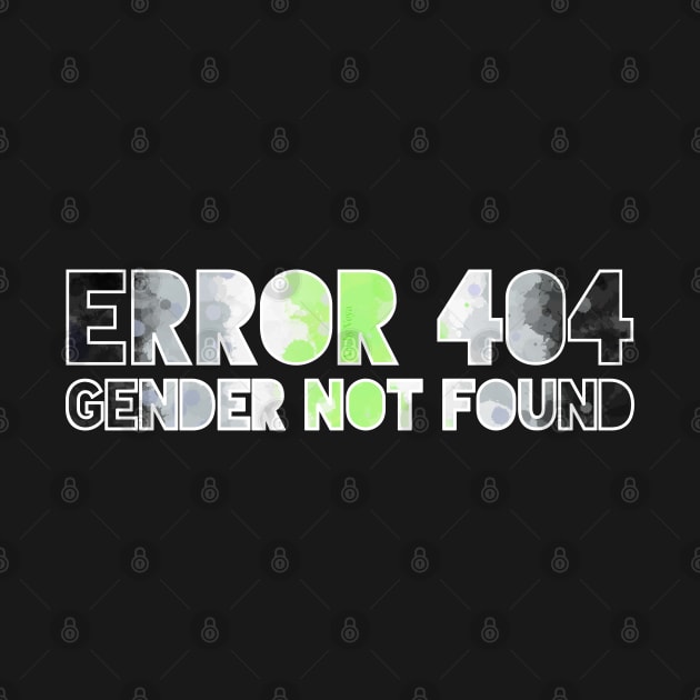 Error 404 - Gender Not Found by Art by Veya