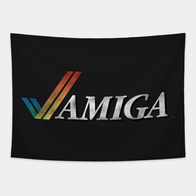 Commodore Amiga Computer Shirt Tapestry by boscotjones