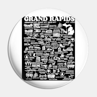 Grand Rapids Map Pin