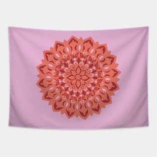 Flower Mandala - Blush Tapestry