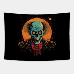 Vintage Halloween Scream Zombie Retro Super Cool Best Gift Tapestry