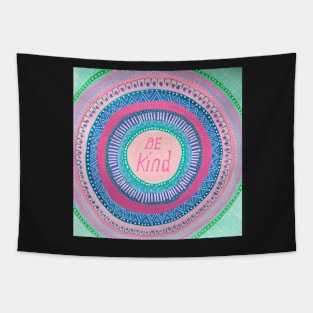 Be Kind/  Positive Vibes Mandala Tapestry
