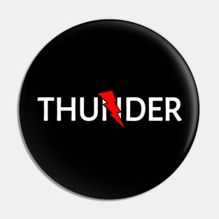 Thunder White Pin