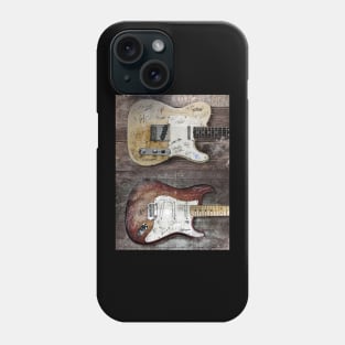 Famous Guitarists Signatures Phone Case