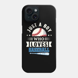 American Sport Fan Baseball Lover Boys Batter Baseball Gifts Phone Case