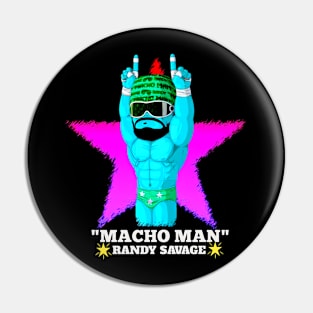 Randy savage t-shirt Pin