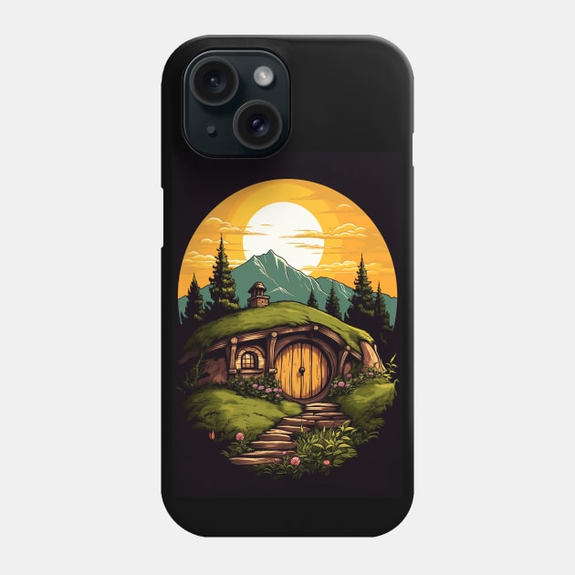 Home Sweet Shire Phone Case by shecamefromcyberspace@gmail.com