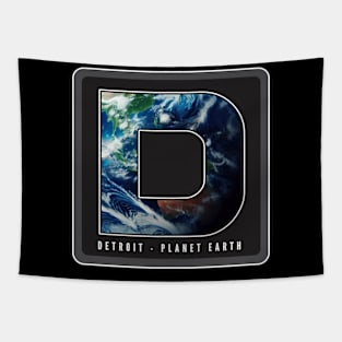 Detroit - Planet Earth Tapestry